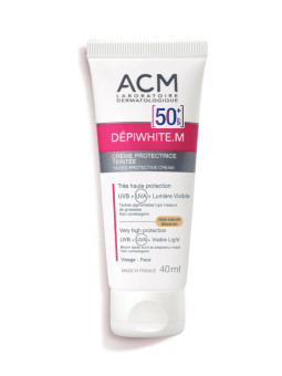 Cosmética sin perfume - ACM | DEPIWHITE M. CREMA CON COLOR SPF 50+