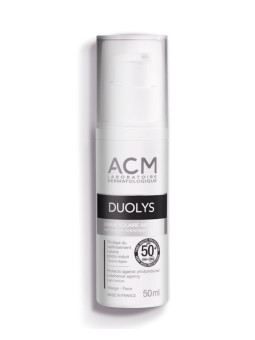 Cosmética sin perfume - ACM | DUOLYS CREMA SOLAR ANTI-EDAD SPF 50+