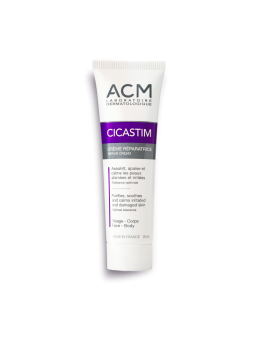 Cosmética sin perfume - ACM | CICASTIM CREMA REPARADORA .PUPAS Y QUEMADURAS. 20 ML
