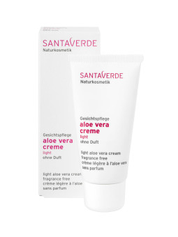 Cosmética sin perfume - Santaverde | CREMA LIGERA DE ALOE VERA