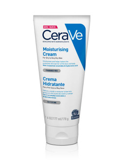 Cosmética sin perfume - CeraVe | CREMA HIDRATANTE. 170 G