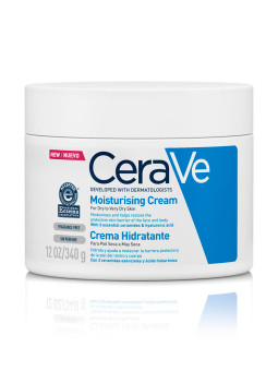 Cosmética sin perfume - CeraVe | CREMA HIDRATANTE. 340 G