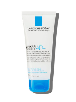 Cosmética sin perfume - La Roche Posay | LIPIKAR SYNDET AP+ CREMA LIMPIADORA ULTRA-SUAVE SIN FRAGANCIA. 200 ML