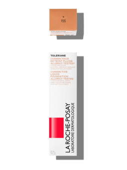 Cosmética sin perfume - La Roche Posay | TOLERIANE BASE DE MAQUILLAJE. CORRECTOR FLUIDO. 16 TAN