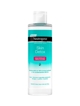 Cosmética sin perfume - Neutrogena | SKIN DETOX AGUA MICELAR TRIPLE ACCIÓN
