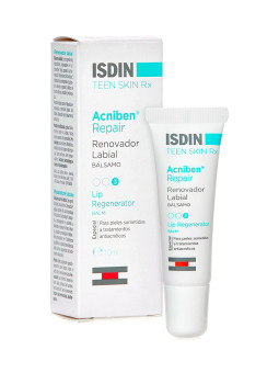 Cosmética sin perfume - ISDIN | ACNIBEN REPAIR. BÁLSAMO RENOVADOR LABIAL