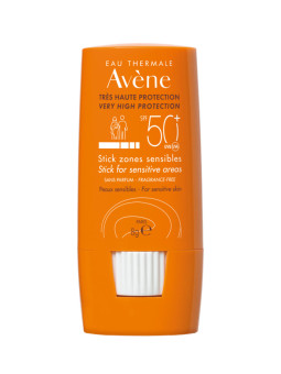 Cosmética sin perfume - Avène | STICK ZONAS SENSIBLES SPF 50+