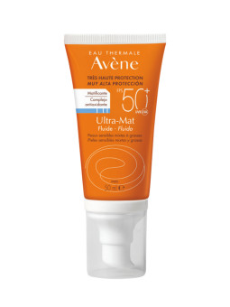 Cosmética sin perfume - Avène | ULTRA MAT FLUIDO SPF 50 +