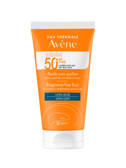Cosmética sin perfume - Avène | FLUIDO SIN PERFUME SPF 50+