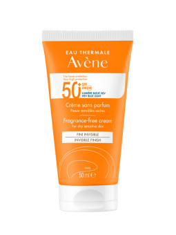 Cosmética sin perfume - Avène | CREMA SIN PERFUME SPF 50+