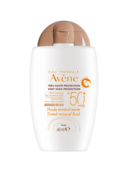 Avène | FLUIDO MINERAL CON COLOR SPF 50+. TONO DORADO