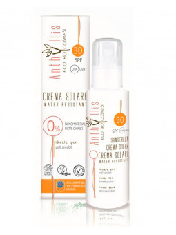 Cosmética sin perfume - Anthillys | CREMA FLUIDA SOLAR SPF 30 ECOBIO